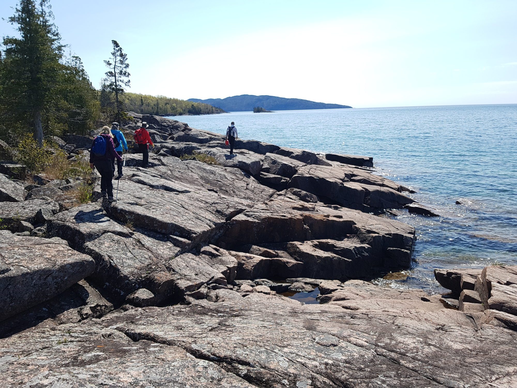 A Weekend Hiking Casque Isles Trail in Superior Country