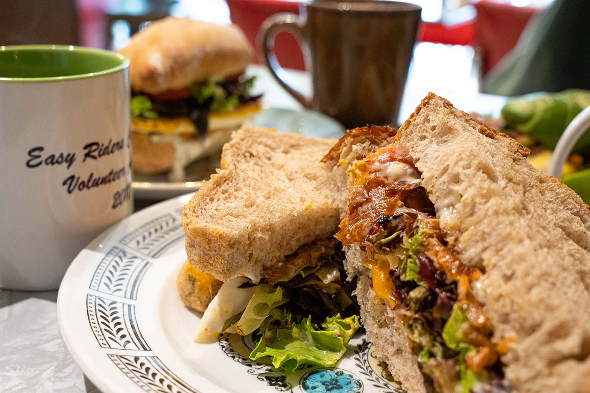 Breakfast Sandwich at Yeti Cafe