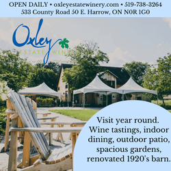 Oxley estate winery ad