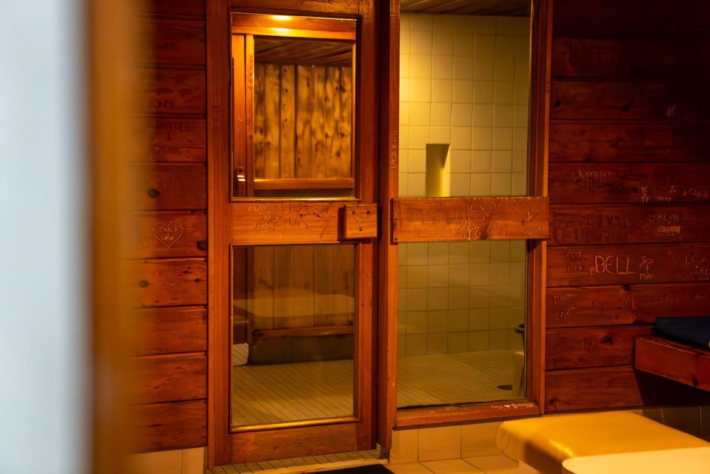 Kangas Sauna interior