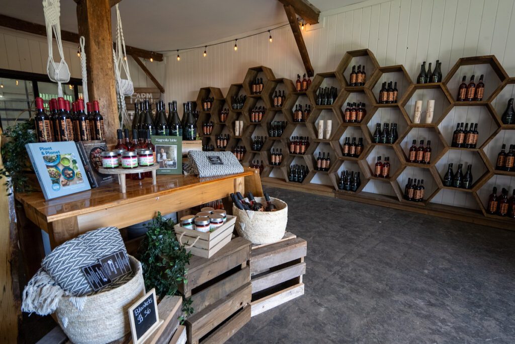 interior of the thomson farm store