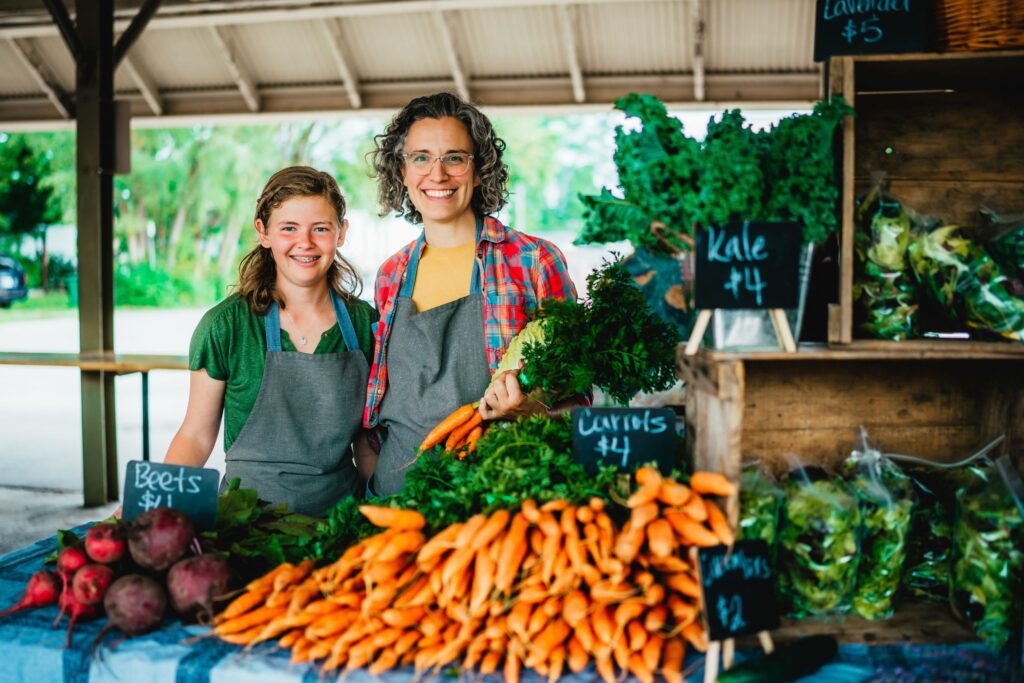 Horton Market veggie vendor CREDIT Dudek Photography