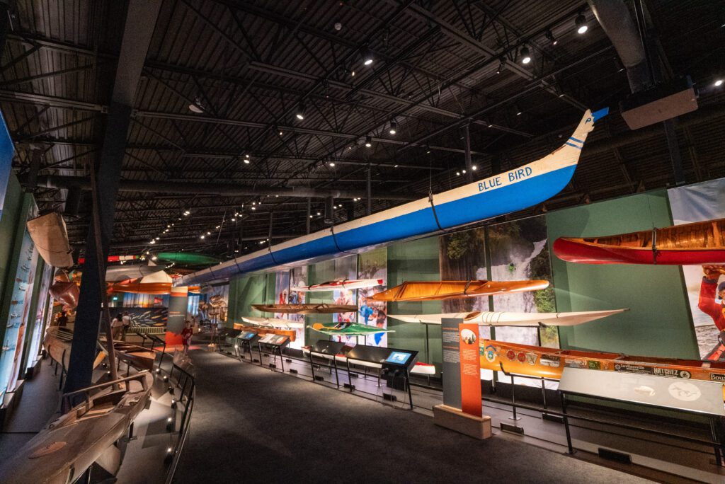 Inside the Canadian Canoe Museum