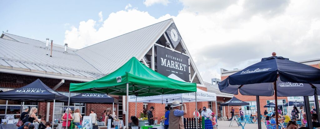 exterior shot of Kitchener Downtown Market