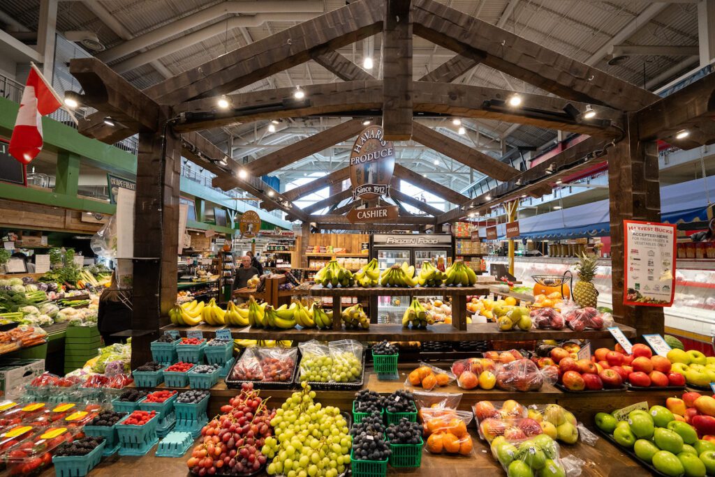 interior shot of the Covent Garden Market