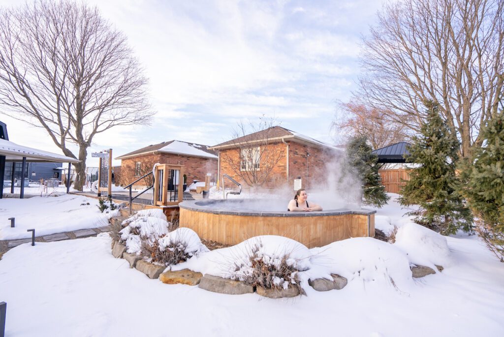 T at Terra Nova hot tub